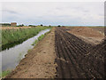 Footpath by Mill Drain in East Cambridgeshire District