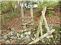 Stile near Cilcain village in CH7 5PG