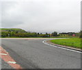 Approaching the A1 at Broxburn in EH42 1RW