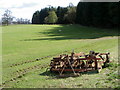 Disc-harrow near Ballinluig in PH9 0NF
