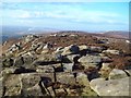 View Along Derwent Edge from White Tor in Derwent