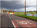 Road works, Woodside in PH13 9NQ