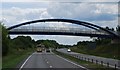 Footbridge over the A11 in NR17 1GL