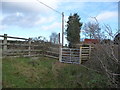 Gate on the edge of Catherton Common near Crumpsbrook in DY14 0HY