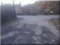 Horsley Road at end of track from Newmarsh farm in KT11 1NP