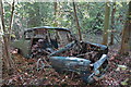 Abandoned Ford Anglia, Bredhurst Hurst in ME7 3LA
