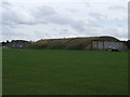 Grass-covered hangar in WV7 3EZ