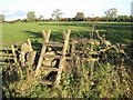 Stile on the path to Low Hall in Matfen