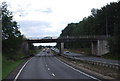Overbridge at the Red Lodge junction, A11 in IP28 6BW