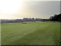 Caversham Heath Golf Course the 4th fairway and green in RG4 7TQ