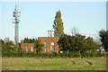 Essex Water pumping station and mobile phone mast in IP22 1EZ
