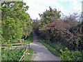 Parkgate - footpath to Wood Lane in CH64 3SQ