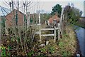 Footpath and Derelict Cottage in ST15 0RZ