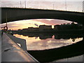 Sunrise Under Kingston Bridge in G41 1LA