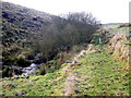 Footpath along Hippins Clough in HX7 7JF