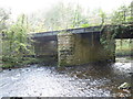 Old railway bridge over Afon Cefni in The Dingle, Llangefni in LL77 7QA