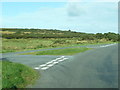 A junction on the B7042 looking towards Knockarod in DG9 9AE