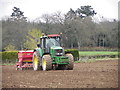 Sowing near Pittendynie in PH1 3HZ