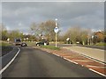 A51 at the northern junction for Longdon in WS15 4LG