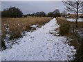 Footpath along route of Banwen Ironworks Railway in SA10 9HX