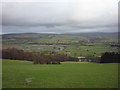 Pasture above the Lune near Hawkshead in Halton-with-Aughton