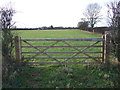 Field entrance off Tockwith Lane in YO26 7QP