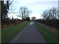 Ness Lane towards Mill Farm in YO26 7QL