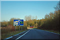 M26 - junction 2a eastbound exit in TN15 7RJ