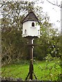 Bird House outside Licswm in CH8 8LY