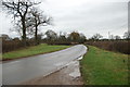 Atherstone Lane towards Wigston Hill in CV9 2HW
