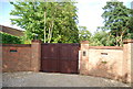 Private gates, Pyle Hill in GU4 7QF