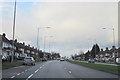 Walsall Road A34 heading Towards The Scott Arms in B42 1LY