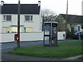Phone box and postbox, Roch in SA62 6AN