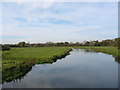 The River Avon north of Woodgreen Hampshire in SP6 2AN