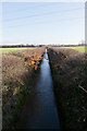 Drainage ditch near West of Waterlooville housing development site in PO7 3EQ