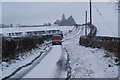 The Royal Mail come out in all weathers in SY18 6PN