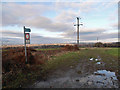 Muddy path on the edge of the 'Black Country' in DY9 9EP