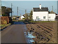 Former gate house and level crossing on Hog's Gate near Moulton in PE12 6TD