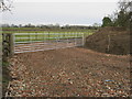 New field gate also giving access for bridleway users near Headlam in DL2 3DF