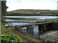 Agden Reservoir and the outflow in S6 6JZ