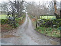 Farm access track at Cefndeuddwr in Coed-y-Brenin in LL40 2HU