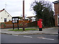 Notice Board & 59 Beech Road Postbox in IP5 1AN