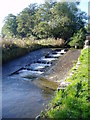 Weir on the River Ystrad in LL16 4BB