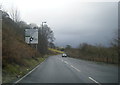 A4048 approaching Heathfield roundabout in NP22 4BY