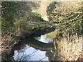 The Roman Bridge over the Clyne River at Blackpill, Swansea in SA3 5DD