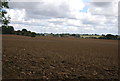 Large ploughed field, Henley Rd in IP1 6PY