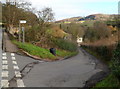 Road to The Vatch and Elcombe, south of Slad in GL6 7JZ