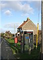 Telephone box on Bagstone Road in GL12 8PE