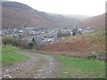 View south over Ogmore Vale in CF32 7DS