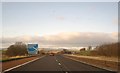 Approach to Junction 5 on A90 in KY4 0JA